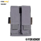 PORTA CARREGADOR PISTOLA DUPLO – CINZA BANDEIRANTE