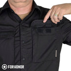 CAMISA TÁTICA C301/COR BLACK